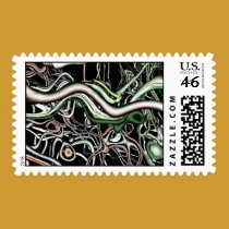 Abstract #176 stamps