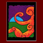 Abstract 1-6-10 Postcard postcards