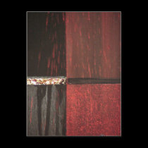 abstract 2 postcards