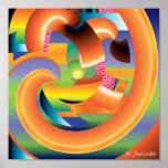 Abstract 2: Sunburst Horizon posters