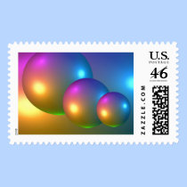 Abstract 3d Spheres stamps