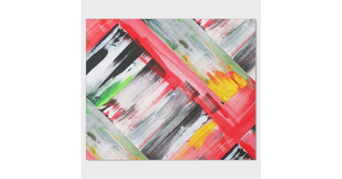 Abstract 7017 wrapping paper Zazzle