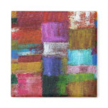 Abstract #8 refrigerator magnets
