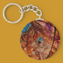 Abstract #96a keychains