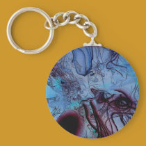Abstract #96d keychains