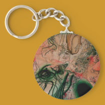 Abstract #96e keychains