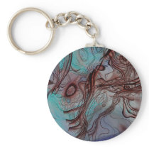 Abstract #96i keychain