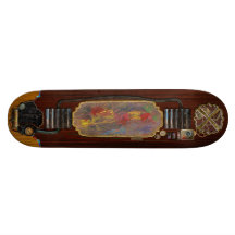 Abstract - Acrylic - Anger Joy Stability Skate Board Decks