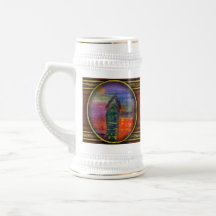 Abstract - Acrylic - Lost in the city Mugs