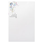 Abstract Afro Lady Custom Stationery