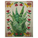 abstract aloe turtles & tulips flyers