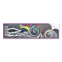 Abstract  - Alphecca Bumper Sticker