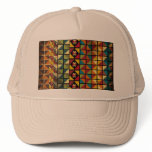 Abstract ancient background mesh hats
