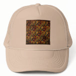 Abstract ancient background hat