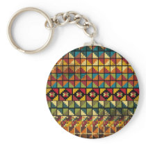 Abstract ancient background key chain