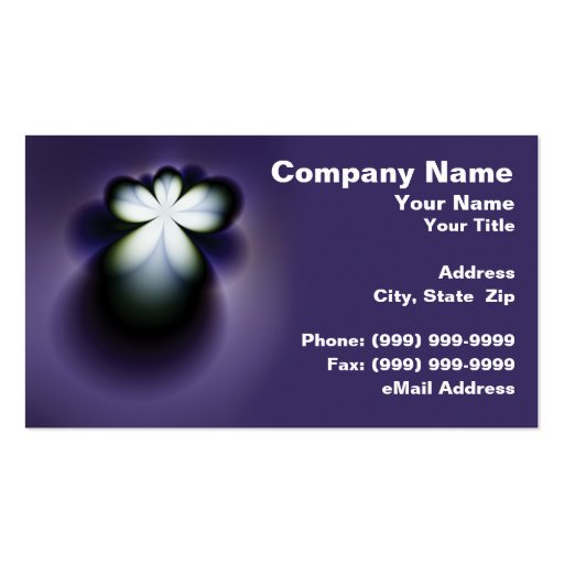 Abstract Angel Business Card Templates