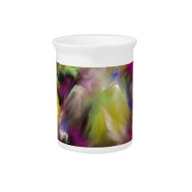Abstract Angel Design Beverage Pitchers