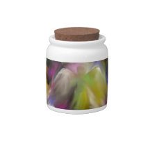 Abstract Angel Design Candy Jar