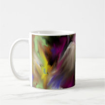 Abstract Angel Design Mugs