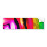 Abstract Angles And Lines Bumper Sticker