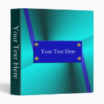abstract aqua navy blue binder binders