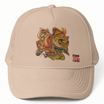 Abstract-art2 hats by standoutloud Abstract-art2 hats