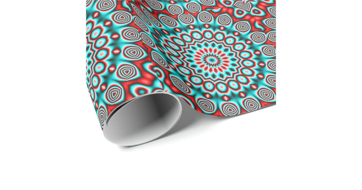 Abstract Art 100 Wrapping Paper Zazzle