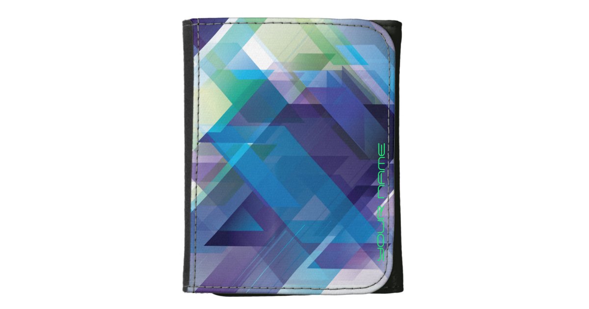 Abstract Art 105 Wallet Zazzle