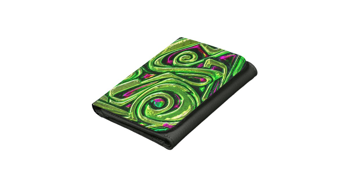 Abstract Art 118 Wallet Zazzle