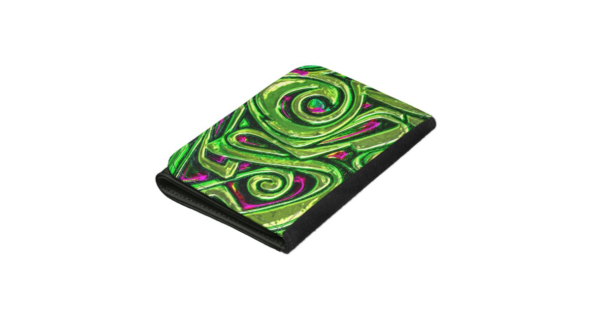 Abstract Art 118 Wallet Zazzle