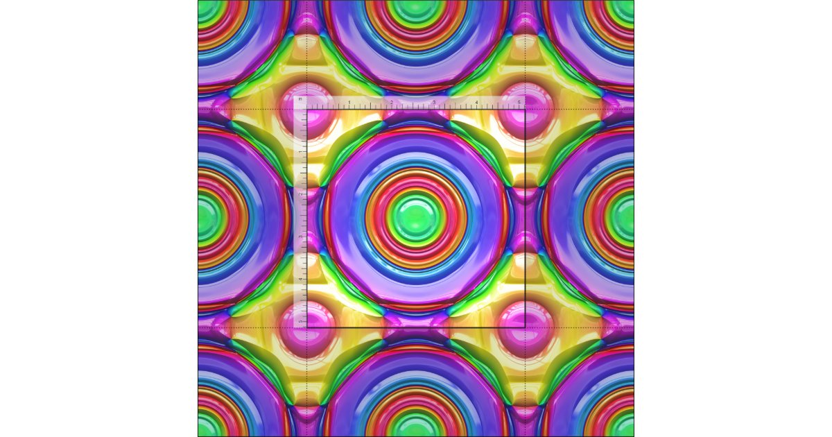 Abstract Art 119 Custom Fabric Zazzle