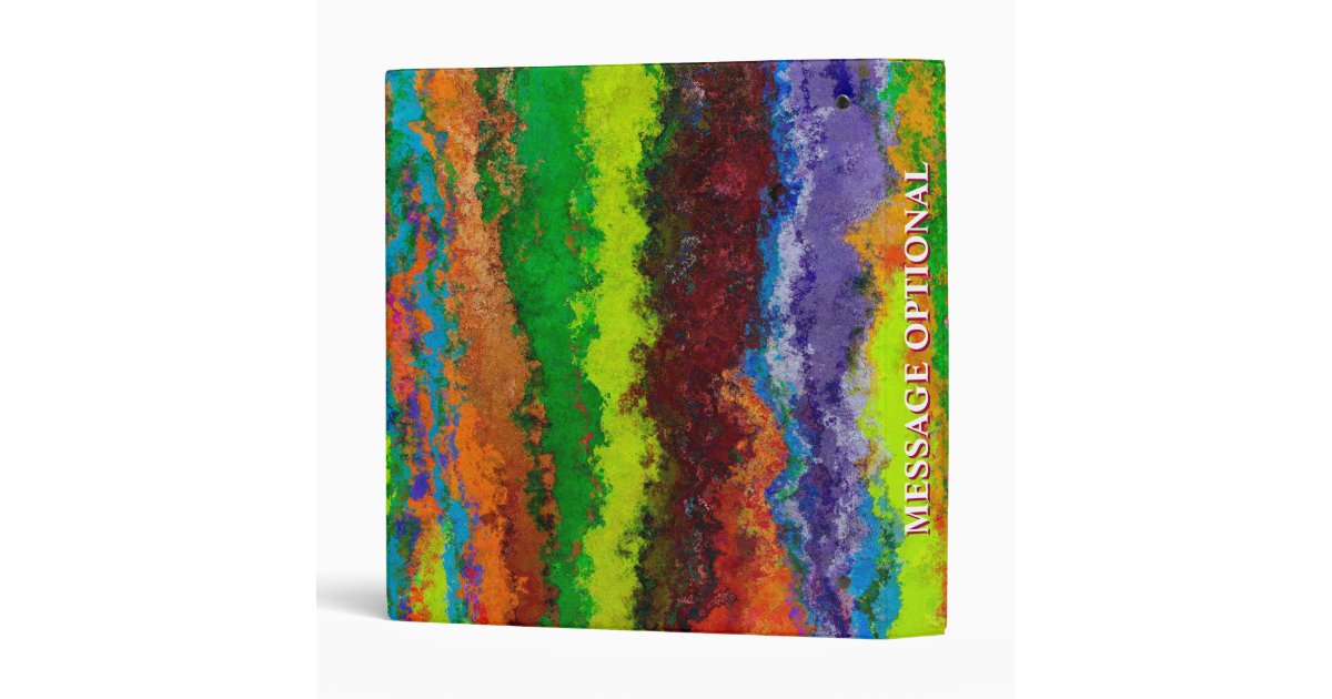 Abstract Art 122 Binder Zazzle