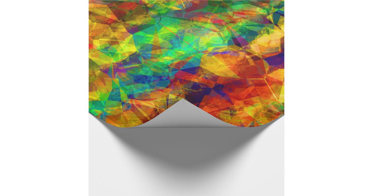 Abstract Art 125 Wrapping Paper Zazzle