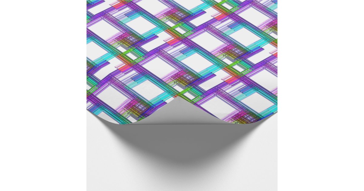 Abstract Art 138A Wrapping Paper Zazzle