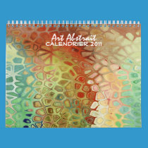 Abstract art 2011 Calendar calendars