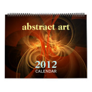 Abstract Art 2012 Fine Art Calendar (Huge)