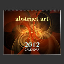 Abstract Art 2012 Fine Art Calendar (Huge) calendars