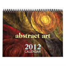 Abstract Art 2012 Fine Art Calendar (Medium)