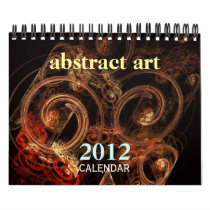 Abstract Art 2012 Fine Art Calendar (Small)
