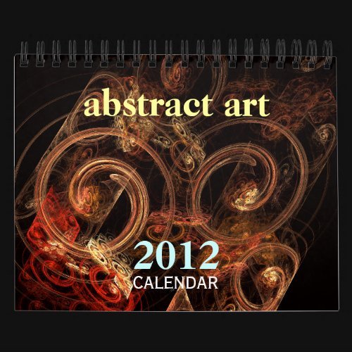 Abstract Art 2012 Fine Art Calendar (Small) calendar