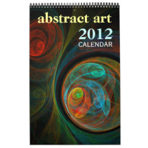 Abstract Art 2012 Fine Art Calendar (Standard)