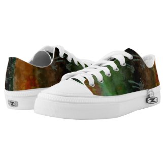 Abstract Art 2014-09-16 (design for low top shoes) Printed Shoes