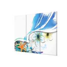 Abstract Art 30 Wrapped Canvas Canvas Print
