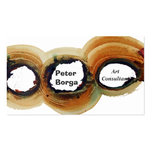 Abstract Art Artists Painters Business Card Template