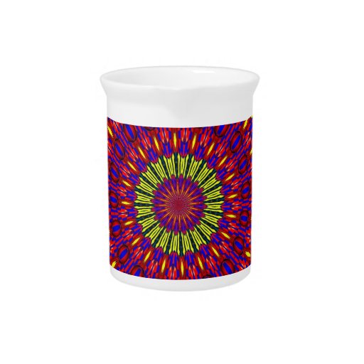 ABSTRACT ART BEVERAGE PITCHER