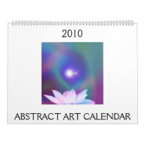 ABSTRACT ART CALENDAR 2010