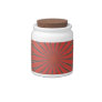 ABSTRACT ART CANDY JAR