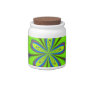 ABSTRACT ART CANDY JAR
