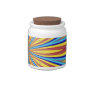 ABSTRACT ART CANDY JAR
