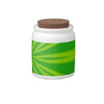 ABSTRACT ART CANDY JAR